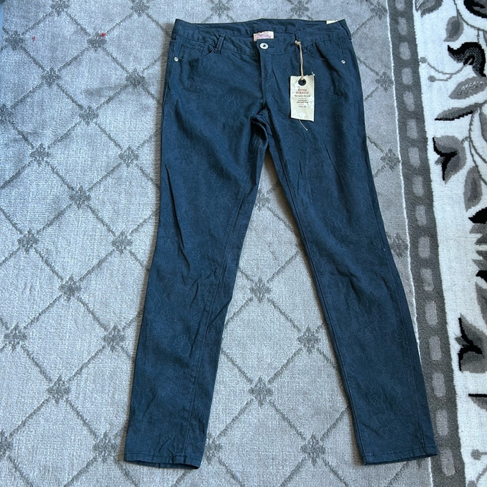 Red Camel Blue Skinny Pants
